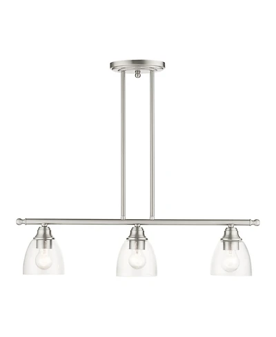 Montgomery 3 Lights Linear Chandelier