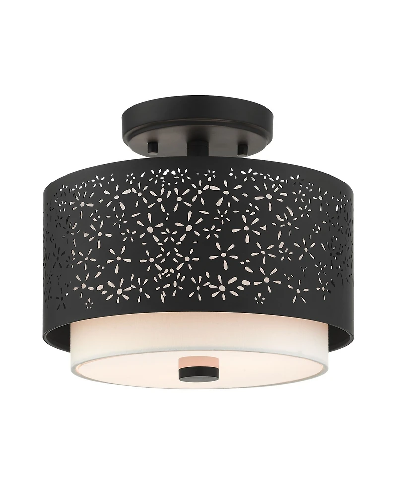 Noria 2 Lights Semi Flush