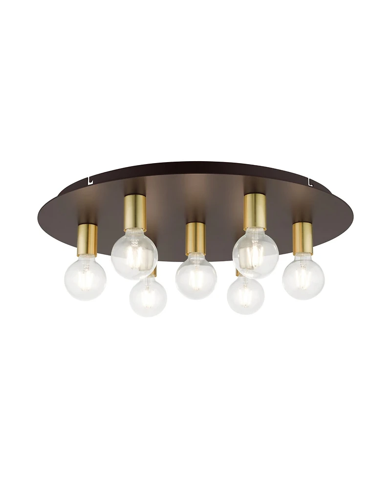 Hillview 7 Lights Flush Mount