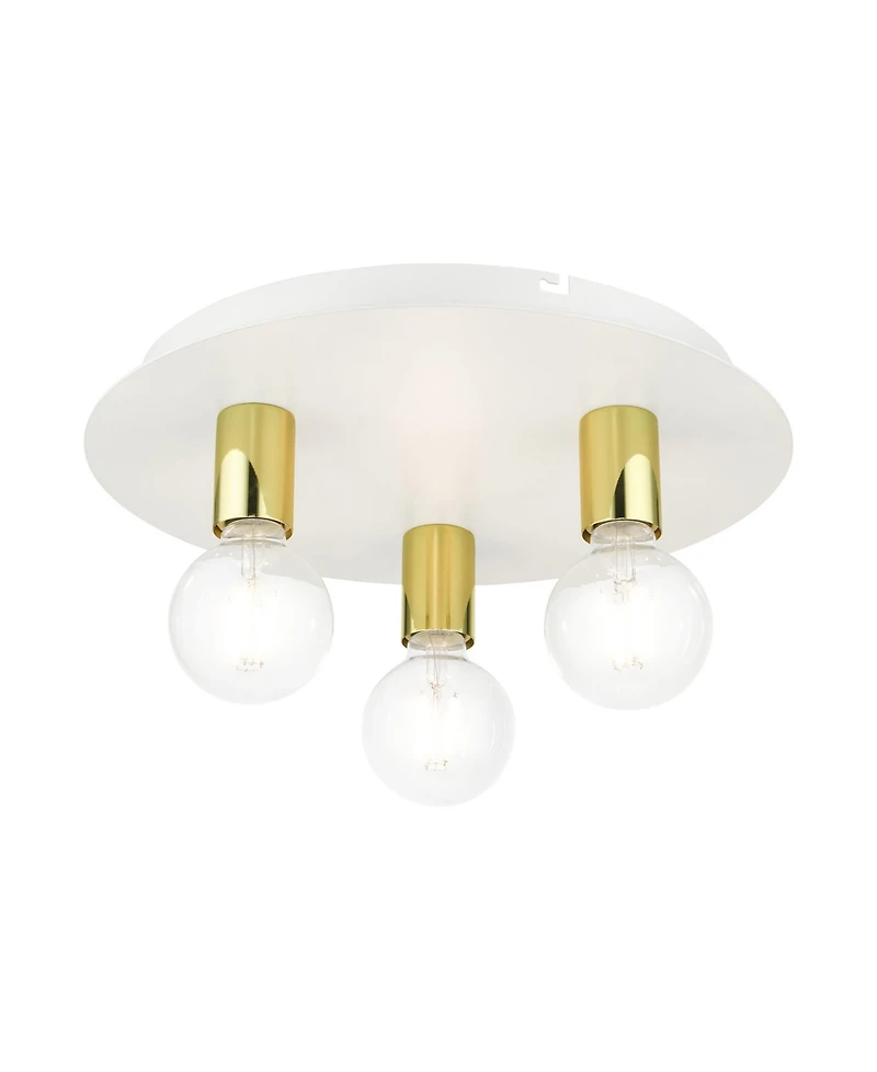 Hillview 3 Lights Flush Mount