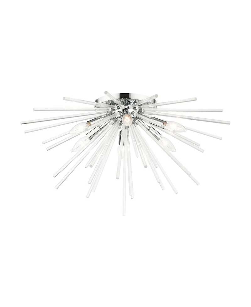 Utopia 6 Lights Flush Mount