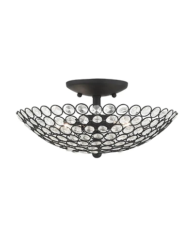 Cassandra 2 Lights Semi Flush