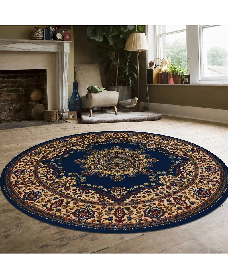 Closeout! Km Home Umbria 1191 5'3" x Round Rug
