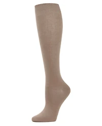 MeMoi Women's Bamboo Blend Knit Knee High Socks