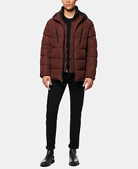 Marc New York Montrose Men's Down Filled Mid Length Puffer Jacket