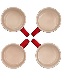 Le Creuset 14 oz. Stoneware Set of Four Coffee Mugs