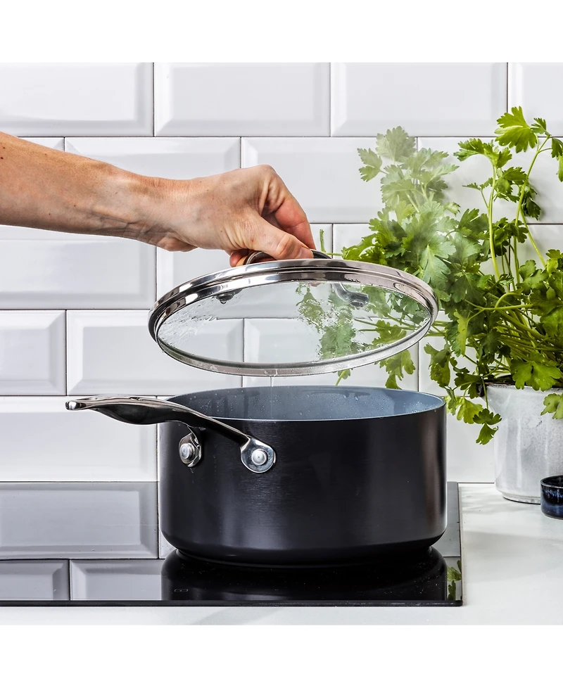 GreenPan Valencia Pro Healthy Ceramic Nonstick 2-Qt. Saucepan with Lid
