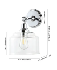 Safavieh Lansor Wall Sconce, Set of 2