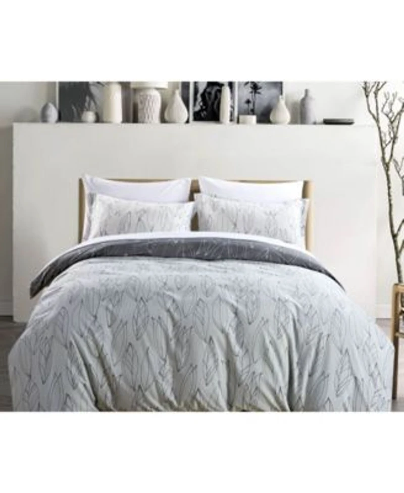 Southshore Fine Linens Premium Ultra Soft Modern Foliage Comforter Sets