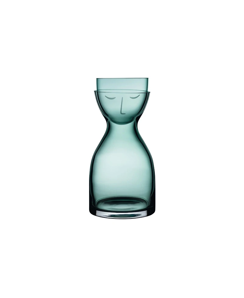 Nude Glass Mr. & Mrs. Night Carafe, Short