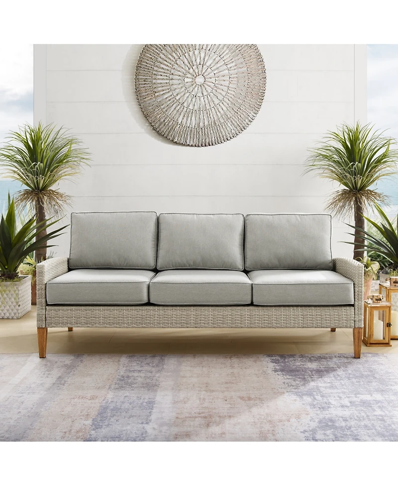 Capella Outdoor Wicker Sofa