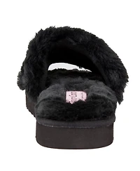 Juicy Couture Women's Halo Faux Fur Slip-On Slippers