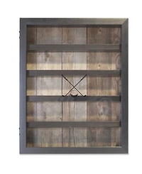 Golf Ball Shadow Box Display Case - Holds 25 Logo Balls, 11" x 14"