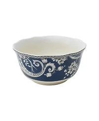 222 Fifth Adelaide Toile 16 Piece Dinnerware Set, Service for 4