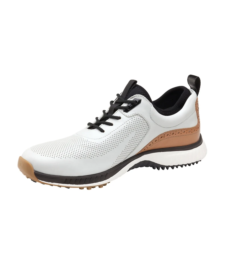 Johnston & Murphy Men's Luxe Hybrid Golf Lace-Up Sneakers