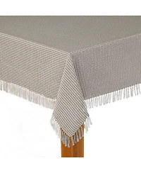 Lintex Homespun Grey 100% Cotton Tablecloth 60"X120"