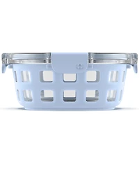 Ello DuraGlass -Cup Round Meal Prep Food Storage Container