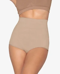 Leonisa Women's High-Waisted Firm Compression Postpartum Panty with Adjustable Belly Wrap