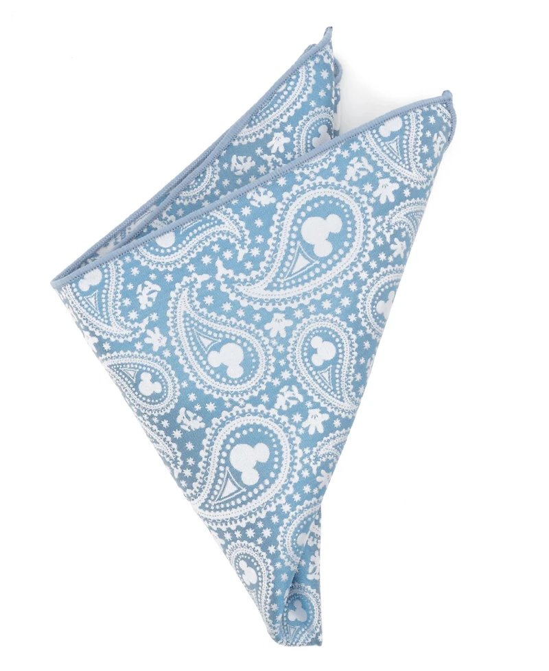 Men's Mickey Mouse Paisley Pocket Square