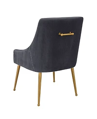 Beatrix Pleated Velvet Side Chair