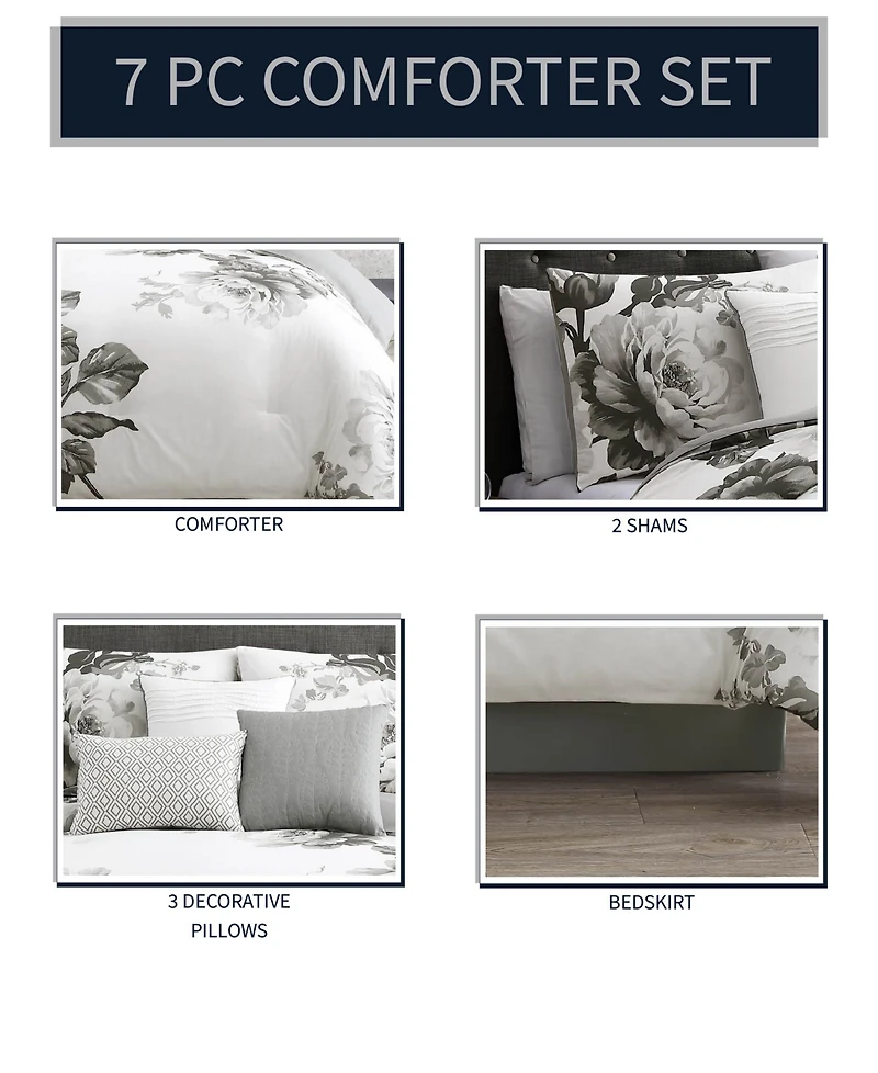 Riverbrook Home Ridgely 7 Piece Comforter Set