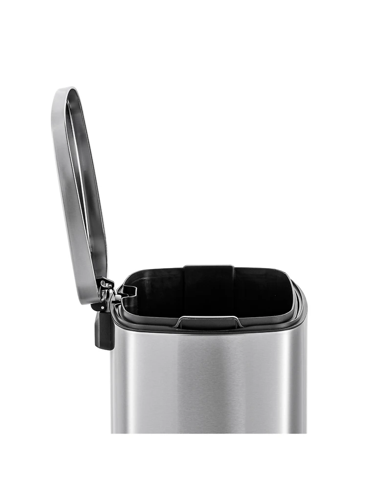 Qualiazero 50L / 13.2 Gallon Rectangular Step Can