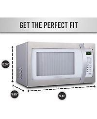 Farberware Professional 1.3 Cu. Ft. 1100-Watt Microwave Oven with Smart Sensor Cooking