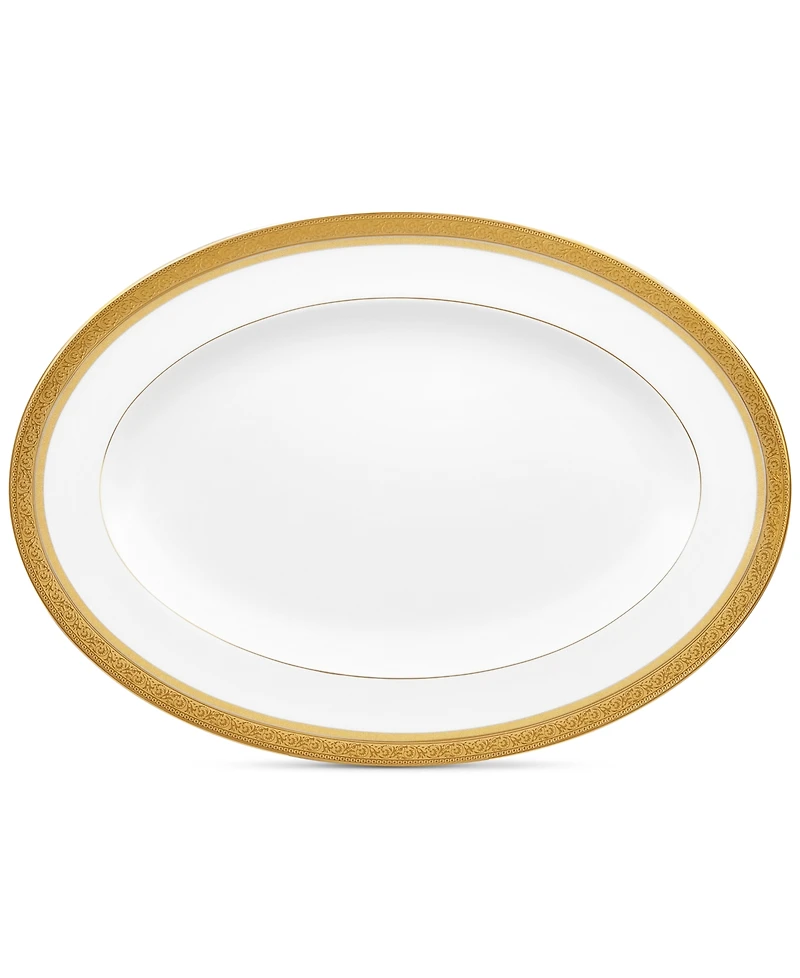 Noritake Summit Gold Oval Platter