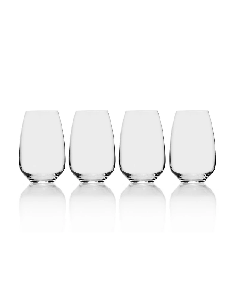 Mikasa Melody Highball Glass Set of 4, 20 oz
