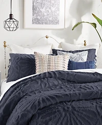 Peri Home Chenille Medallion 3-Pc. Comforter Set, Full/Queen