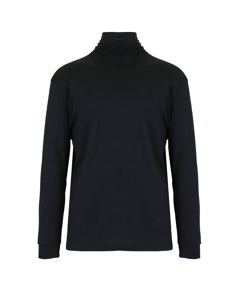 Galaxy By Harvic Men's Long Sleeve Turtle Neck Tee
