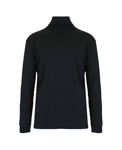 Galaxy By Harvic Men's Long Sleeve Turtle Neck Tee
