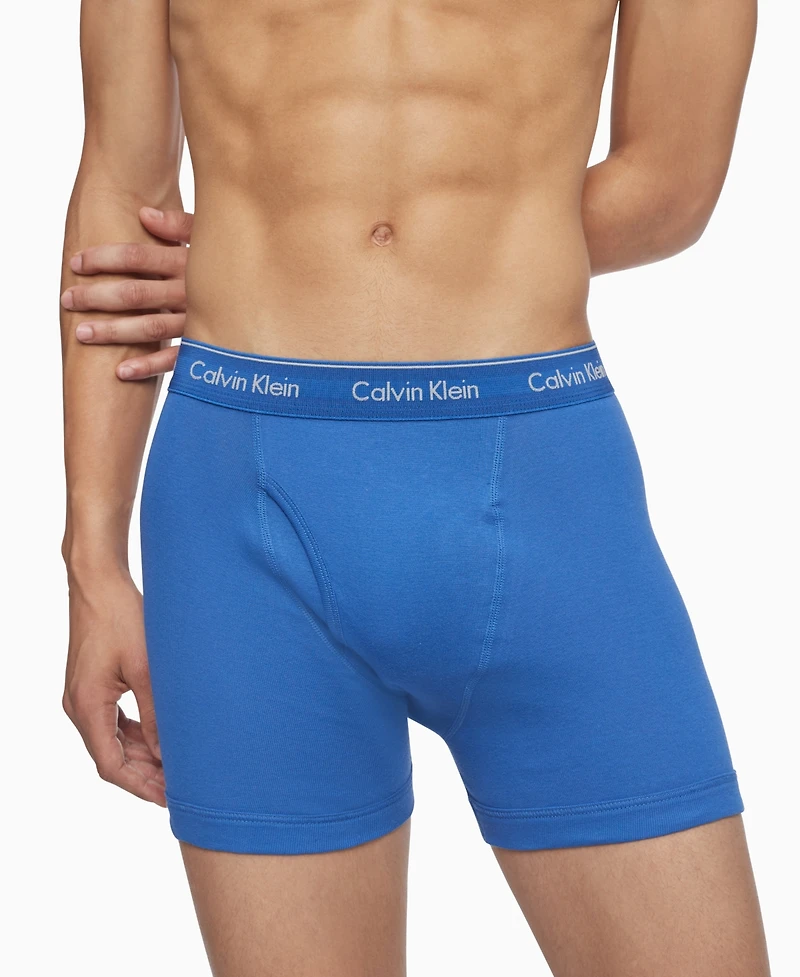 Calvin Klein Men's 3-Pack Cotton Classics Boxer Briefs Underwear