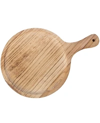Wooden Round Shape Serving Tray Display Platter