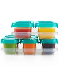 Oxo Tot 12-Pc. Plastic Freezer Food Storage Container Set with Tray