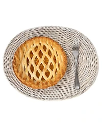 Artifacts Rattan Oval Placemat