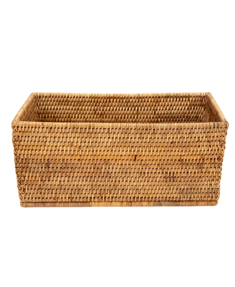 Artifacts Rattan Rectangular Basket