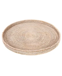 Artifacts Rattan Round Tray