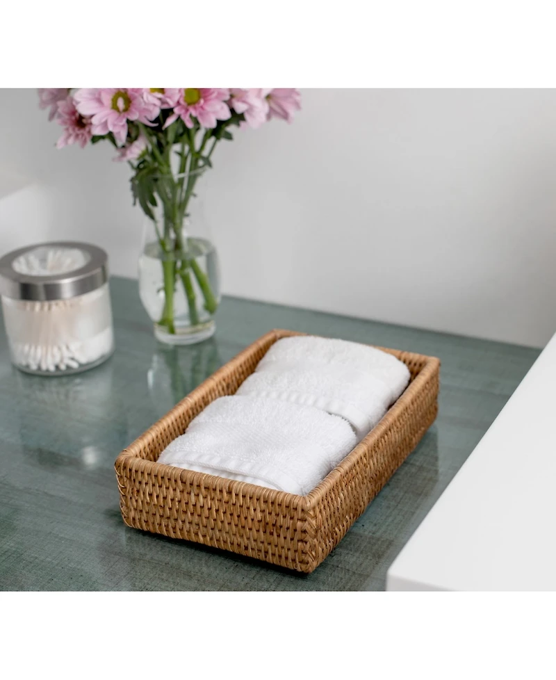 Artifacts Rattan Guest Towel and Napkin Holder
