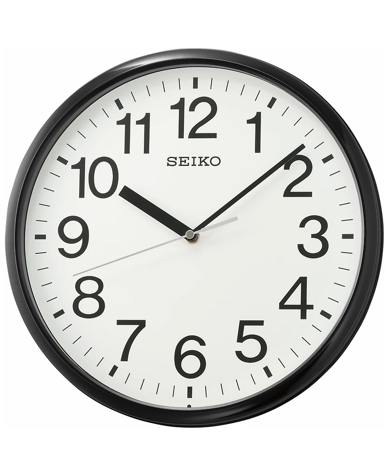 Seiko Classic Black Office Clock
