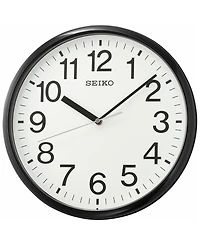Seiko Classic Black Office Clock