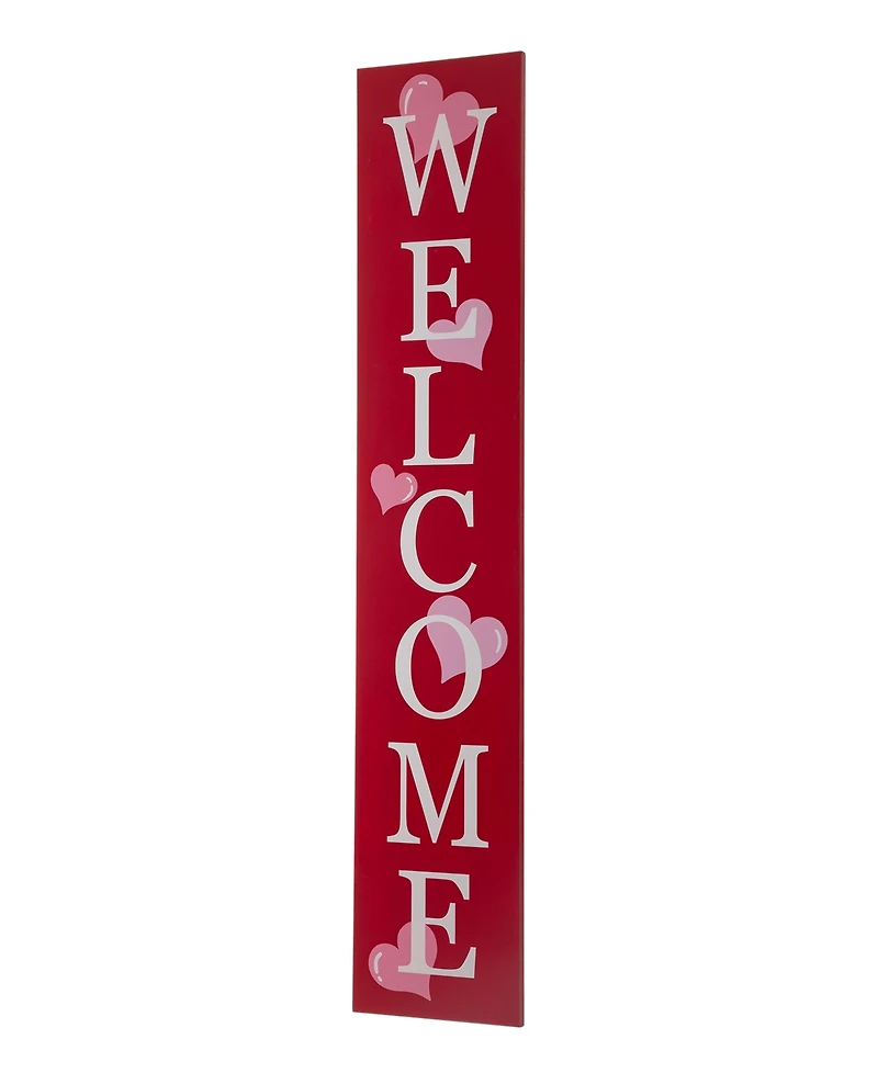 Glitzhome Valentine's Large Porch Sign Decor