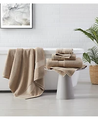 Brooklyn Loom Solid Turkish Cotton 6-Pc. Bath Towel Set
