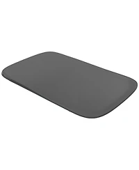 Tovolo Hi-Low Cutting Board, Food Prep Mat for Multiple Ingredients, Large Non-Slip Flexible Cutting Mat with Raised Section