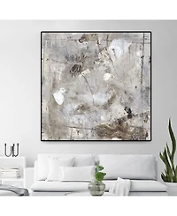 Giant Art Neutral Jostle Ii Oversized Framed Canvas, 45" x 45"
