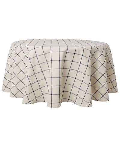 Town & Country Living Window Pane Tablecloth Single Pack 70" Round