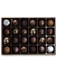 Godiva Dark Truffles Gift Box, 24 Pieces