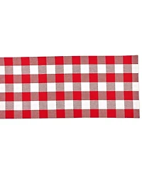 Design Imports Reversible Gingham - Buffalo Check Table Runner, 14" x 108"
