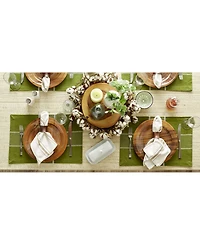 Design Imports Fiesta Check Placemat, Set of 6