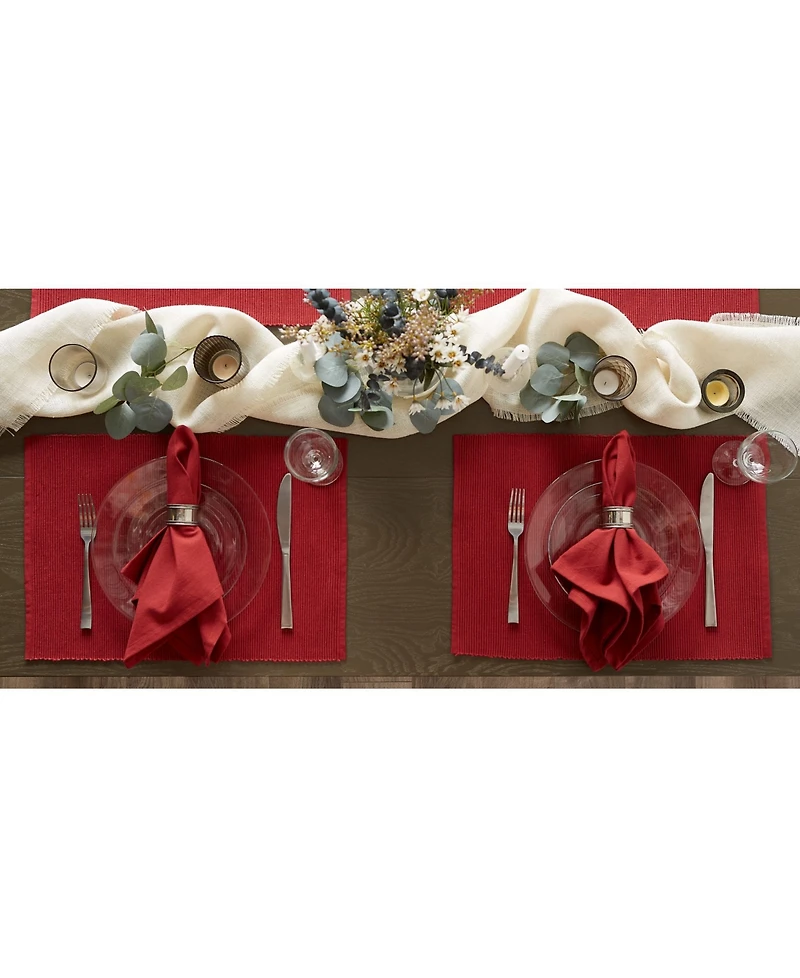 Design Imports Ribbed Placemat, Set of 6